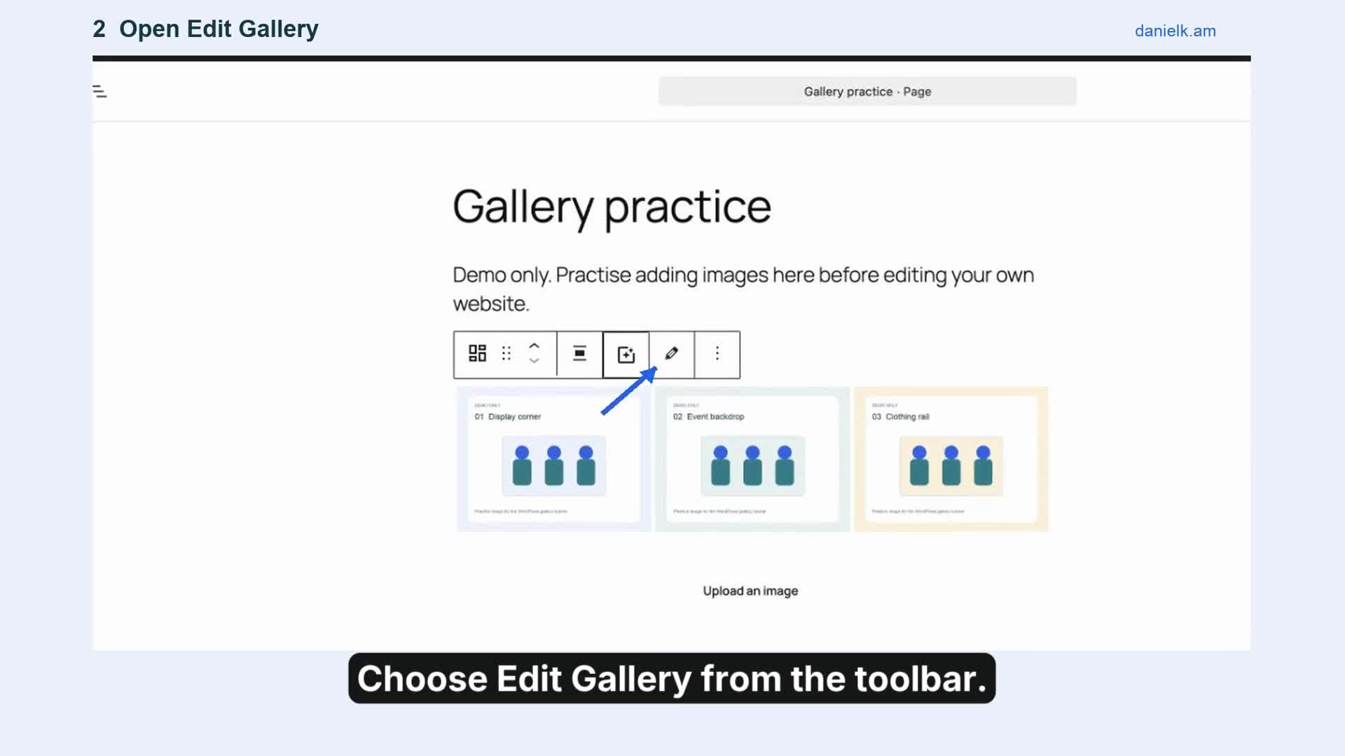How to add photos to an existing WordPress Tiled Gallery
